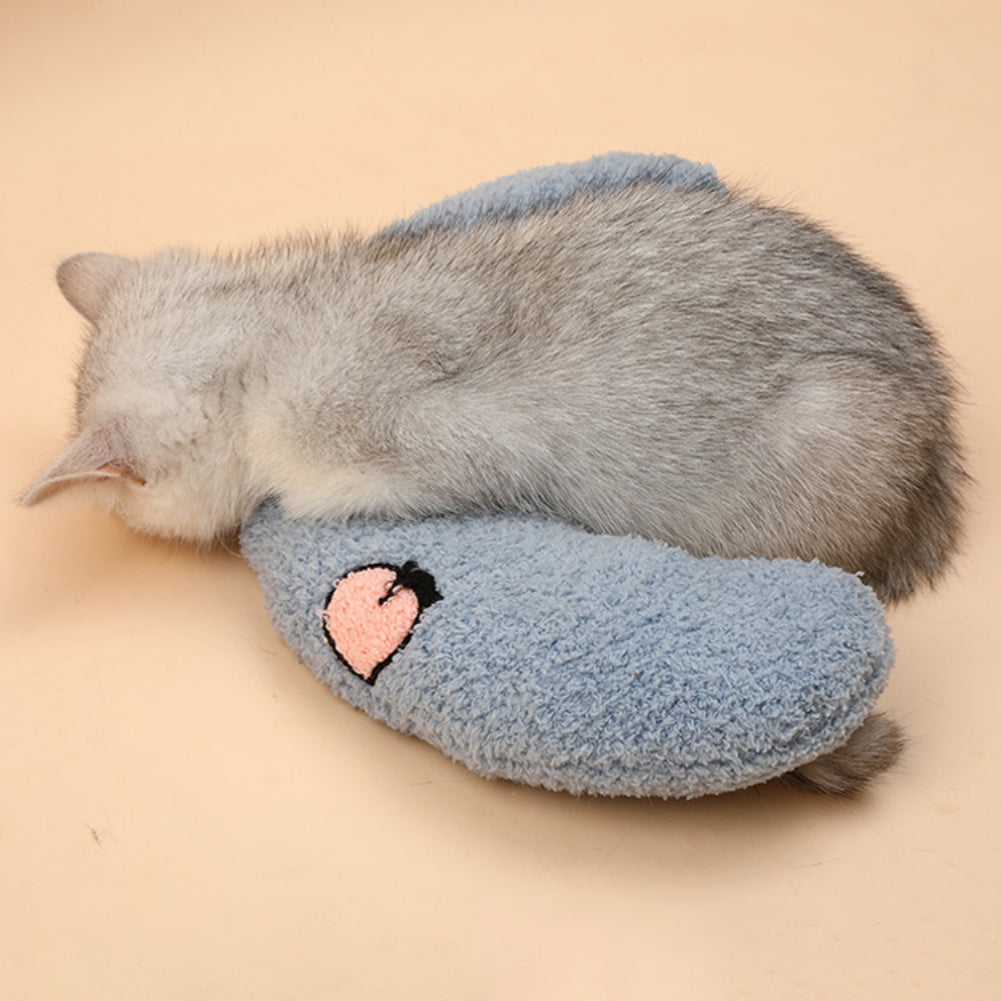 U- Shape Dog Cat Comfortable Teeth Grinding Puppy Kitten Cat Sleeping Pillow