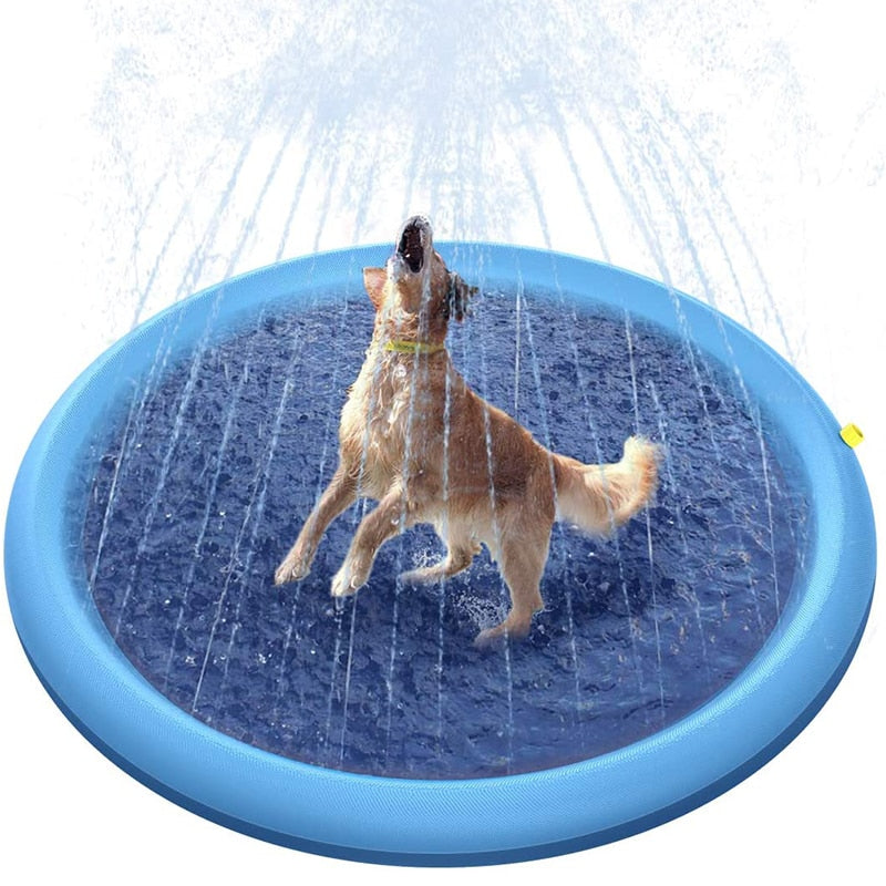 Pet Sprinkler Pad Play Cooling Mat Swimming Pool