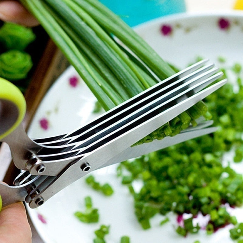 Multifunctional Muti Layers Stainless Steel Knives