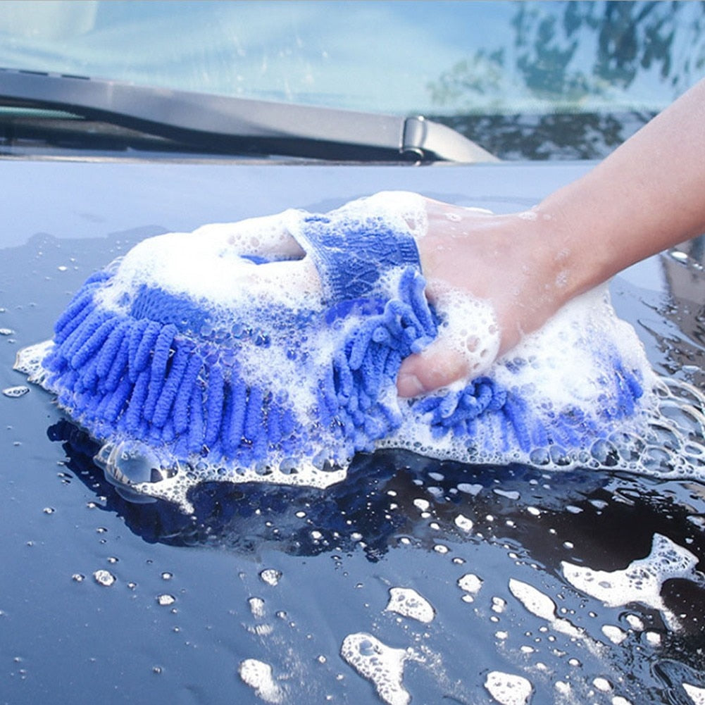 Car Care Detailing Brushes Washing Sponge Auto Gloves