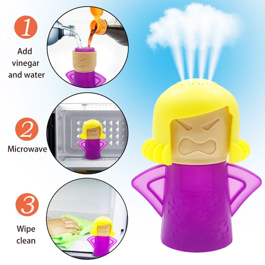 Microwave Cleaner Easily Cleans Microwave Oven Steam -Kitchen Refrigerator
